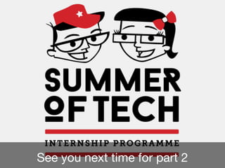 See you next time for part 2
 