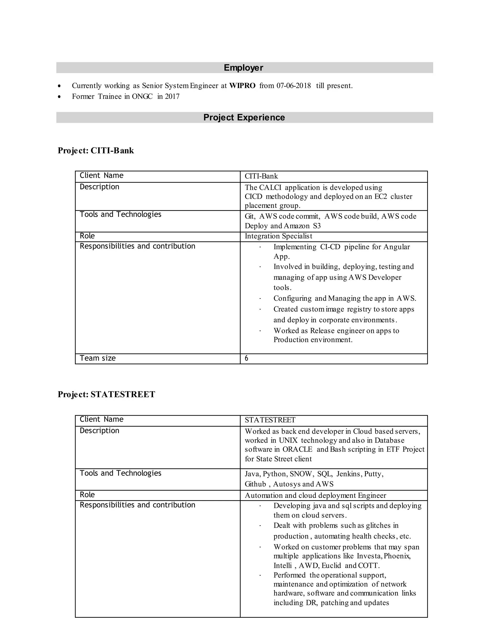 Resume PDF Resume pdf