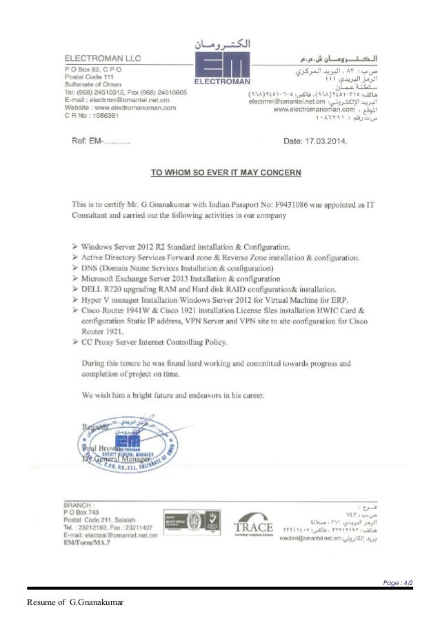 Nas Administrator Resume Nas Administrator Resume