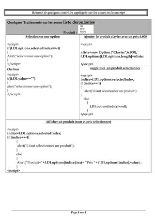 Resume javascript | PDF