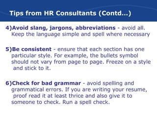 Presentation on Writing an Effective Resume/Vitae.pptx
