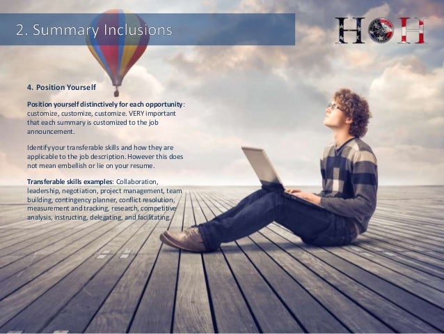 how to write a powerful resume