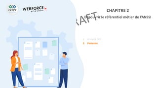 CHAPITRE 2
Découvrir le référentiel métier de l’ANSSI
1. Analyste SOC
2. Pentester
 