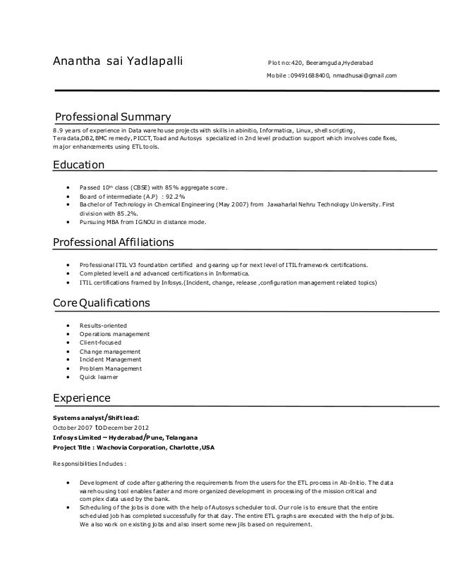 resume 1