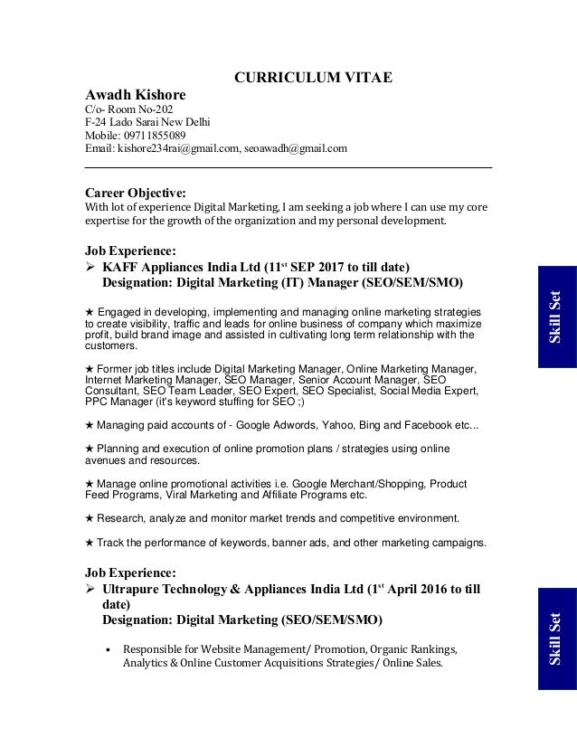 Resume 1