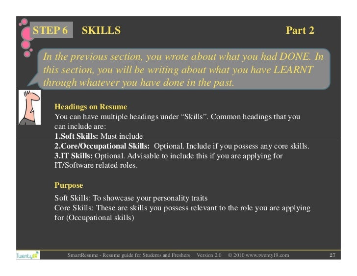 smartest resume guide for students and freshers