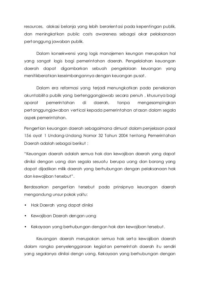 Resume Administrasi Keuangan Daearah