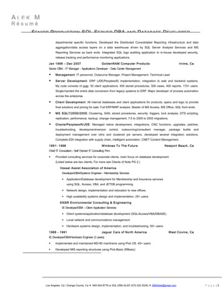 Resume | PDF | Free Download