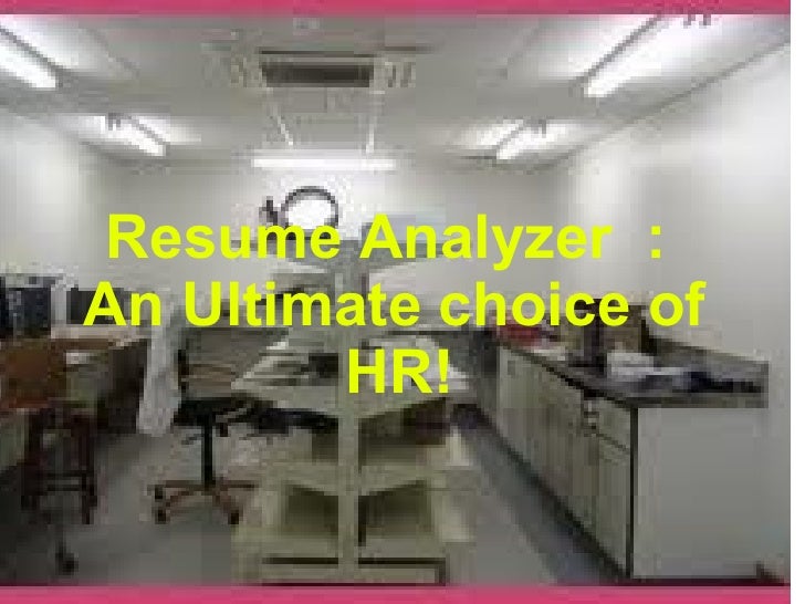resume analyzer