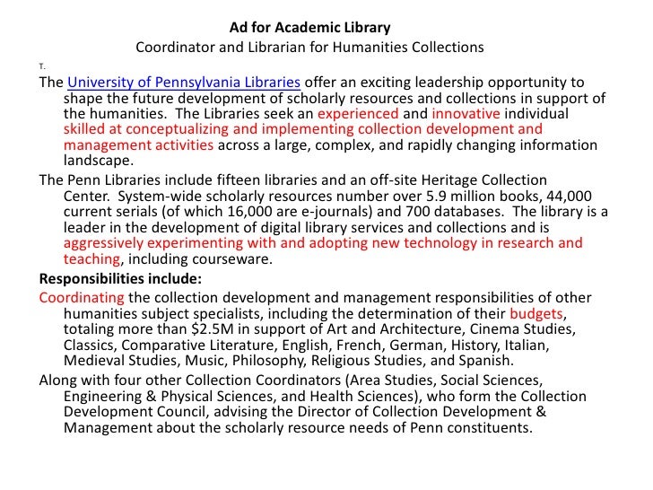 academic dean cover letter