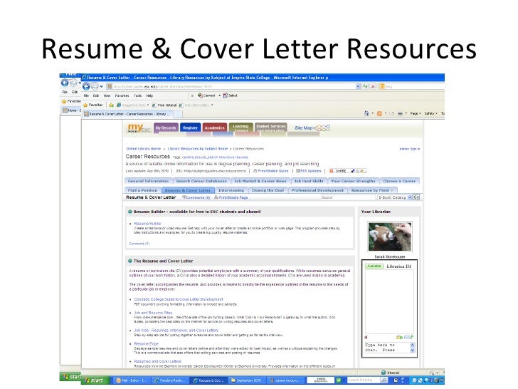 Resumes, CVs, Cover Letters, Office of Career Services Resumes, CVs, Cover Letters, Office of Career Services