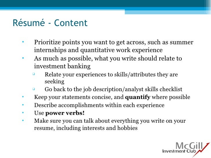 investment banking internship cover letters