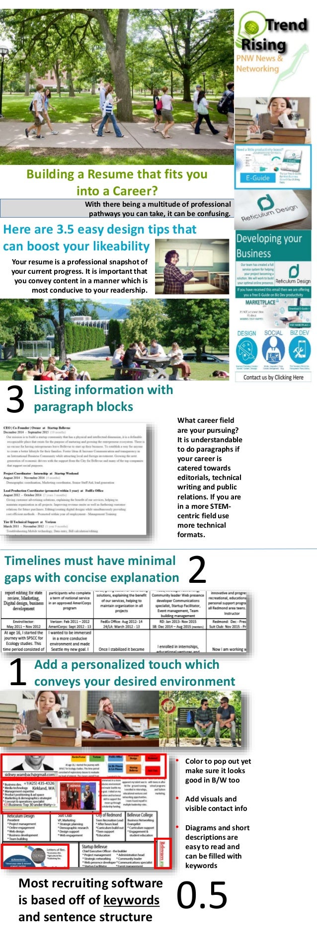 3 5 Tips To Help Build A Dynomite Resume