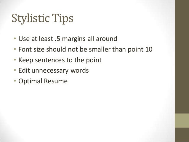 best margins for resume koni polycode co