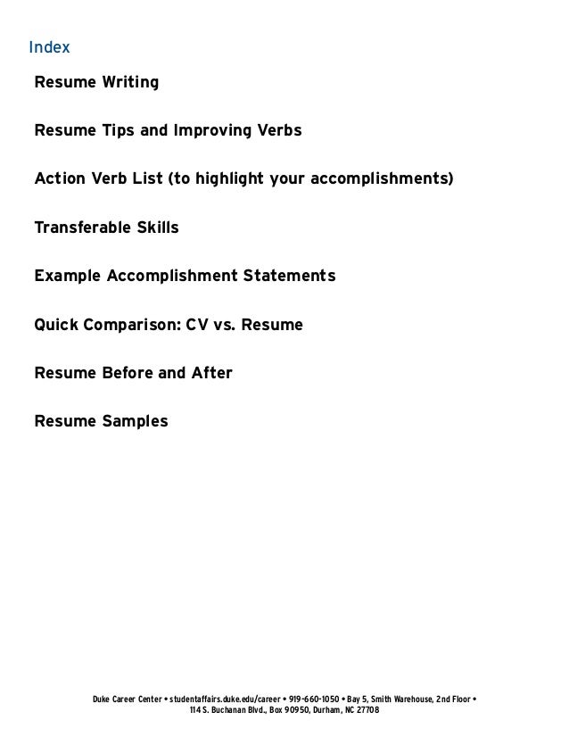 undergraduate student resume collection accomplishment resume