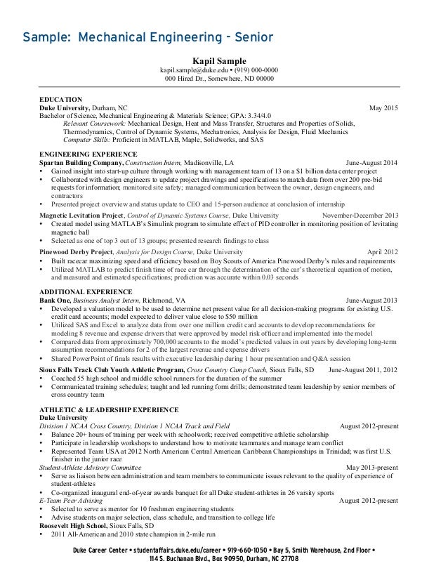 undergraduate student resume collection sas 114 letter example