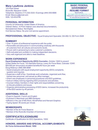 Resume and Coverletter Workshop, 2009 | PPT