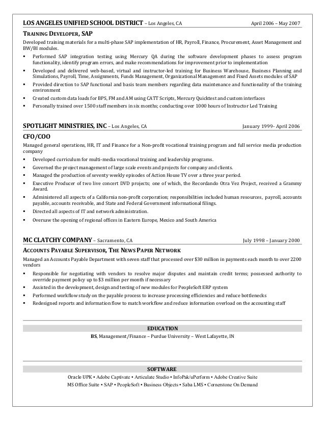 leadership on a resumes