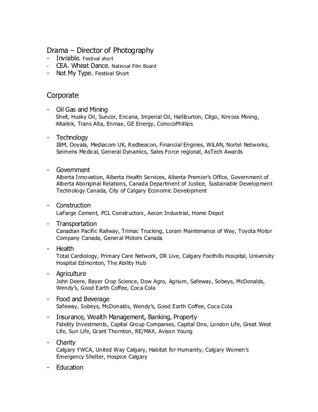 how to make a dance resume