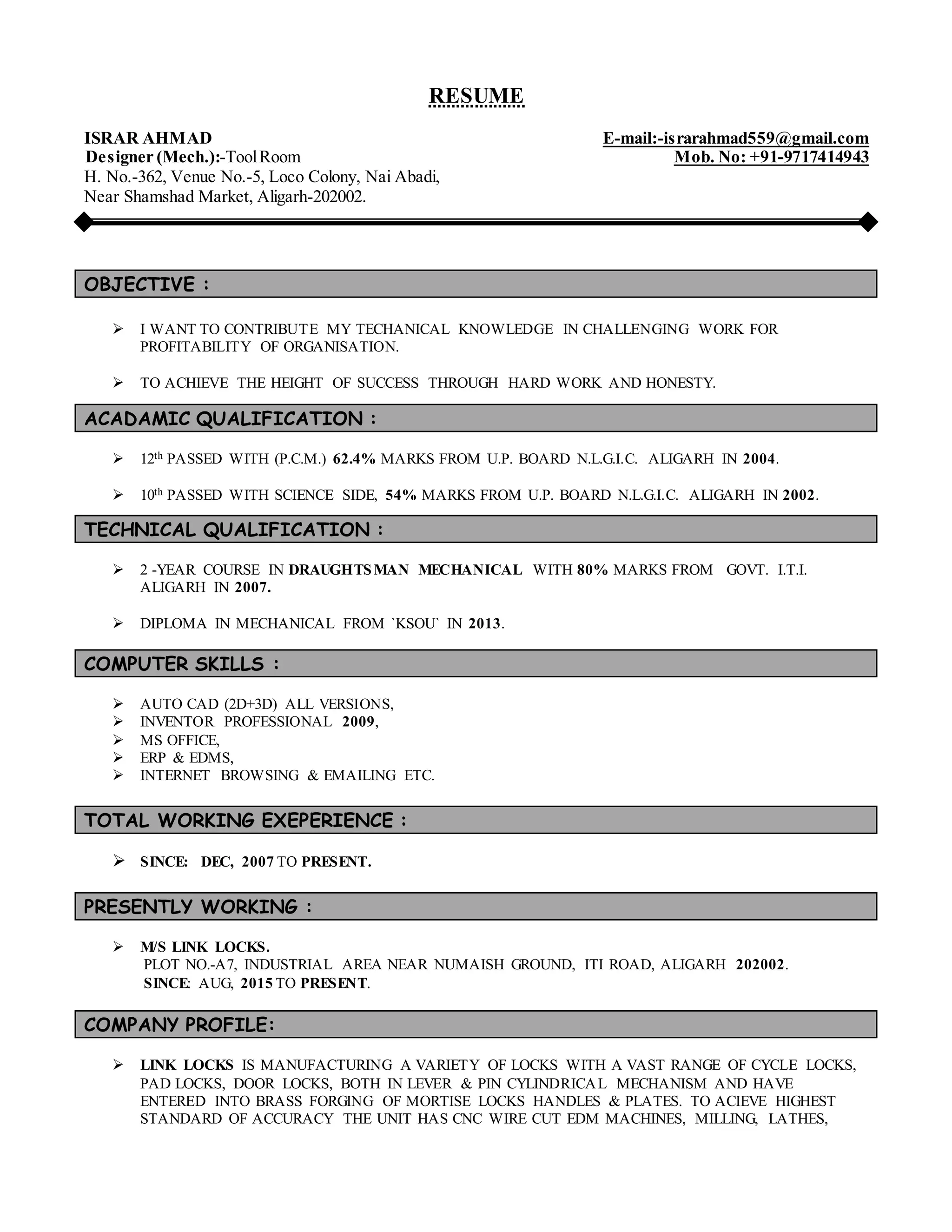 Designer Tool Room PDF