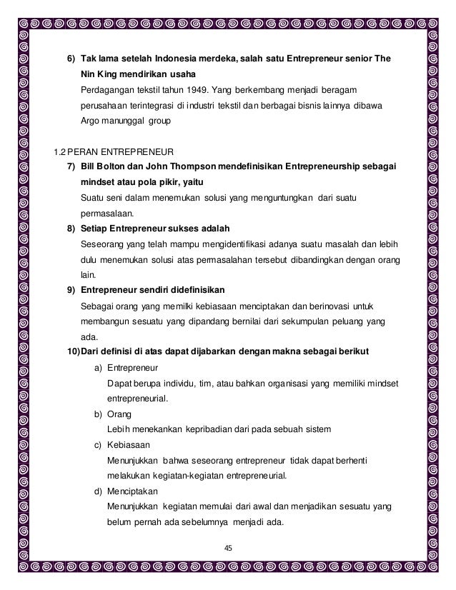 entrepreneur sample resume