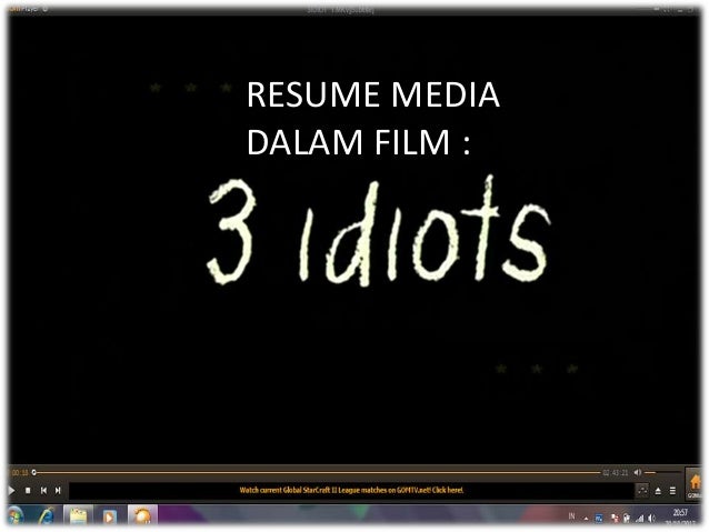Resume film 3 idiots
