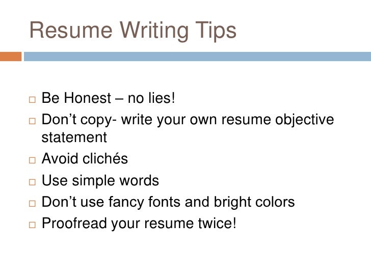 copy resume format