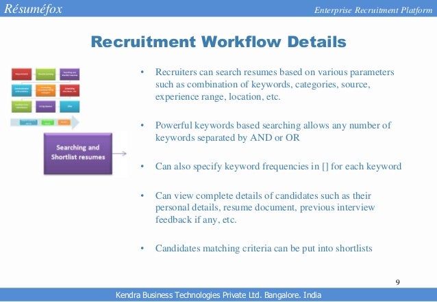 keyword for resumes