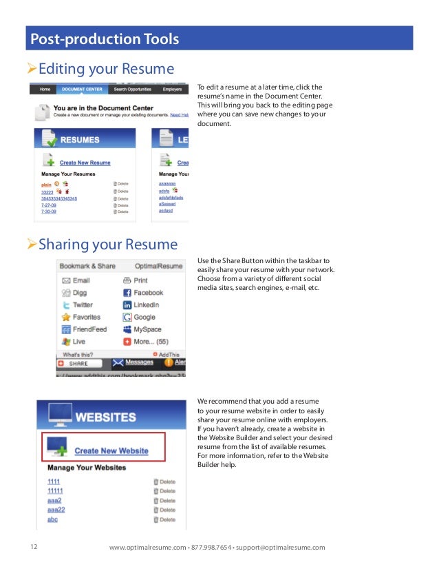 optimal resume builder april onthemarch co