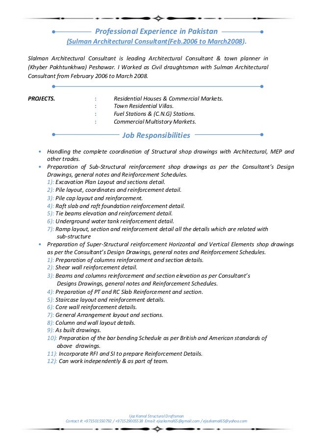 structural draftsperson resume 7 draftsman resume templates free