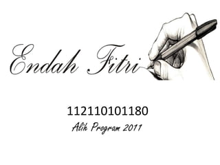 112110101180
Alih Program 2011
 