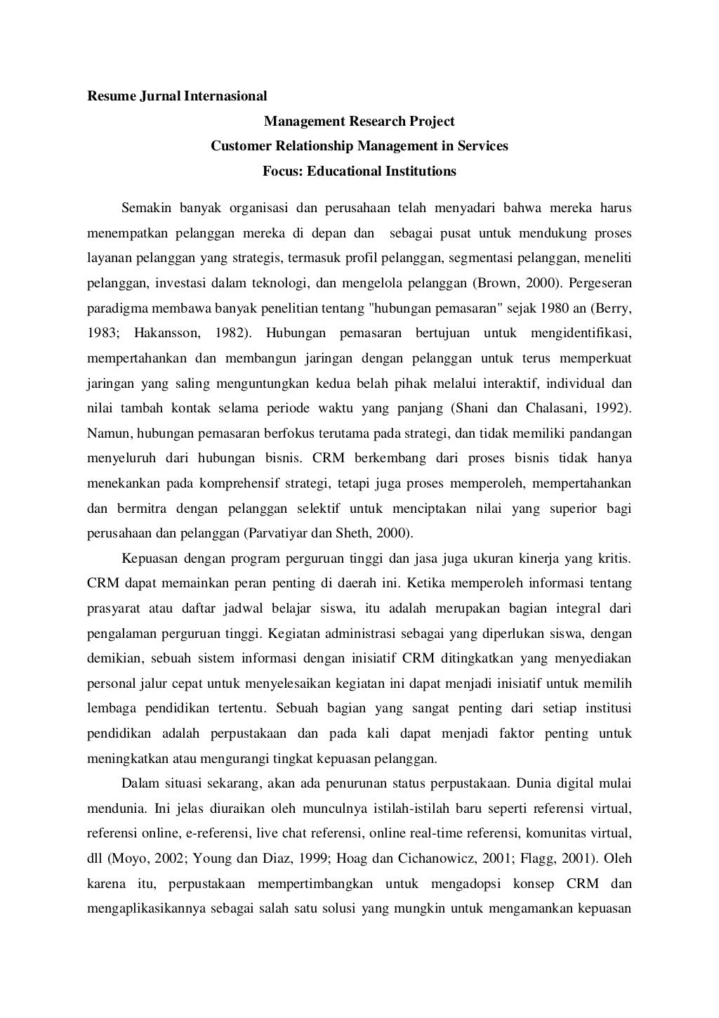 Resume jurnal internasional Resume jurnal internasional