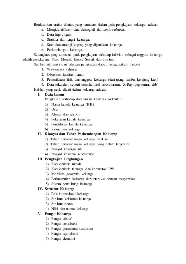 Resume Keperawatan Keluarga