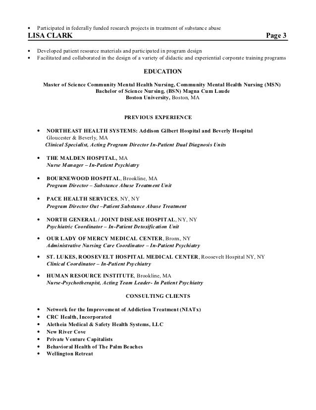 resume marketing executive
