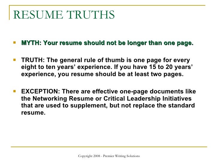 resume one page rule