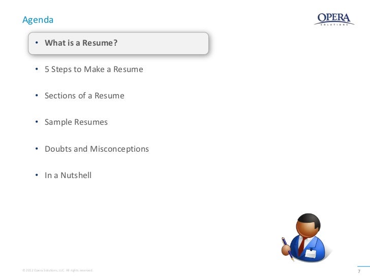 resume making workshop