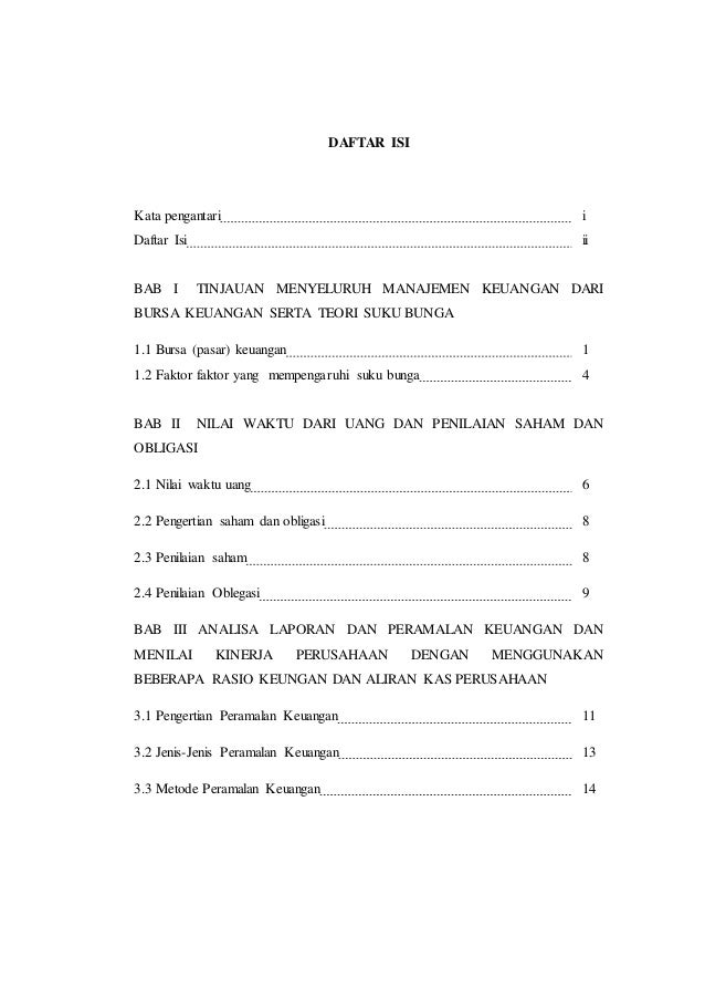 Resume Manajemen Keuangan Sebelum Uts