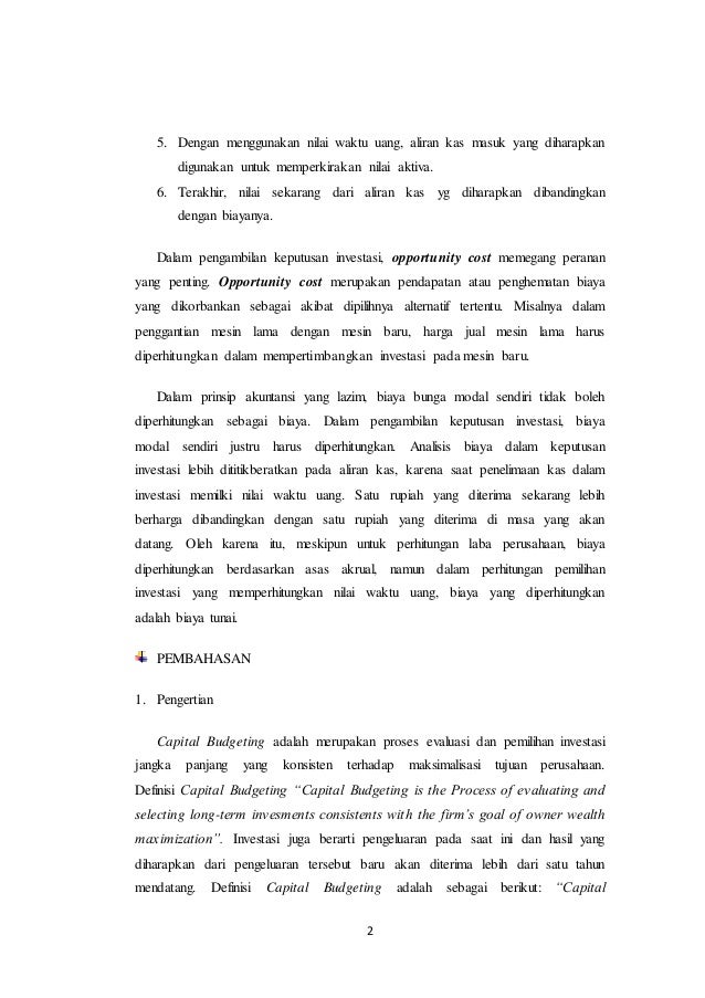 Materi Manajemen Keuangan Ii