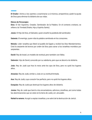 🪨 [Resumen] Buscando destruir los lugares altos de idolatría | Marcos 4 ...