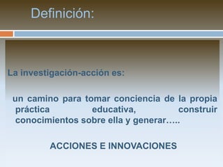 La investigación-acción se ha extendido a lo largo de más de cuarenta años hacia otras disciplinas y países. Nos encontramos ante una diversidad de tendencias de investigación-acción. 
