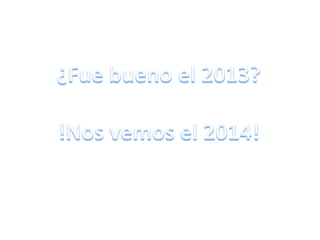 Resumen 2013