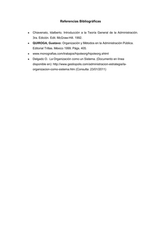 Resumen 2 ( modelos administrativos)