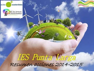 IES Punta Larga
Resumen acciones 2014-2015
 