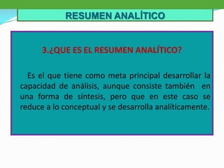 Con base a lo leído se realiza una lista de módulos o puntos básicos alrededor, los cuales se desarrolla.