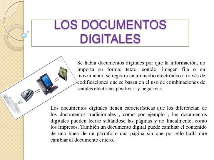 Resumen archivos digitales Resumen archivos digitales