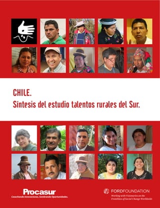 CHILE.
Síntesis del estudio talentos rurales del Sur.
 