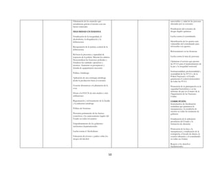 10
Eliminación de los aranceles que
actualmente gravan el retorno con sus
bienes materiales
SEGURIDAD CIUDADANA
Erradicación de la inseguridad, el
alcoholismo, la drogadicción y la
delincuencia
Recuperación de la justicia, control de la
delincuencia
Reforzar la presencia y capacidad de
respuesta de la policía. Mejorar los salarios.
Descentralizar las funciones policiales y
fortalecer las unidades operativas y
técnicas. Aumentar su presupuesto y
dotarla de equipamiento necesario
Política Antidroga:
Aplicación de una estrategia antidroga
desde la producción hasta el consumo
Generar alternativas a la plantación de la
coca
Dotar a la FELCN de más medios y más
atribuciones
Regeneración y reforzamiento de la fiscalía
y la judicatura antidroga
Política de fronteras:
Presencia permanente de las fuerzas
coercitivas y los representantes legales del
Estado en todos los puntos
Empoderamiento de los gobiernos
autónomos departamentales
Lucha contra el Alcoholismo
Educación de jóvenes y padres sobre los
riesgos del alcohol
narcotráfico y salud de las personas
afectadas por su consumo
Penalización del consumo de
drogas ilegales químicas
Lucha contra el contrabando.
Identificación de los puntos más
vulnerables del contrabando para
reforzarlas con agentes.
Reforzamiento en las fronteras
Lucha contra la trata de personas
Optimizar el servicio que prestan
las FFAA para el mantenimiento de
la paz y la integridad territorial
Institucionalidad, profesionalidad y
neutralidad de las FFAA y de la
Policía Nacional y el Estado
garantizará el control democrático
de todas las FFAA
Promoción de la participación en la
seguridad hemisférica y en las
misiones de paz en el marco de la
Organización de las Naciones
Unidas
CORRUPCIÓN
Instrumentos de fiscalización
ciudadana que garanticen la
transparencia y la rendición de
cuentas en todas las instancias de
gobierno
Erradicación de la utilización
proselitista del Estado y la
formación de clientelas
Promoción de la ética y la
transparencia y erradicación de la
corrupción, el lavado de dinero, la
evasión tributaria y el contrabando
en todas sus formas
Respeto a los derechos
fundamentales
 