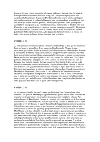 Resumen D.Quijote