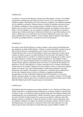 Resumen D.Quijote