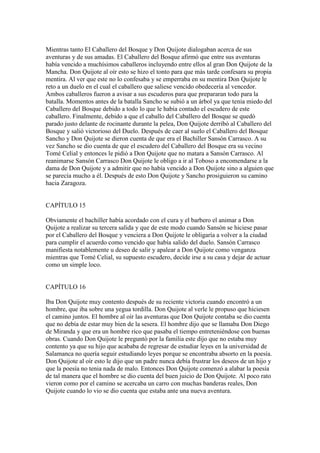 Resumen D.Quijote